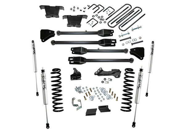 4" Lift Kit w/ FOX Shocks - 11-16 F250/350 4WD Diesel w/ 4-Link Arms