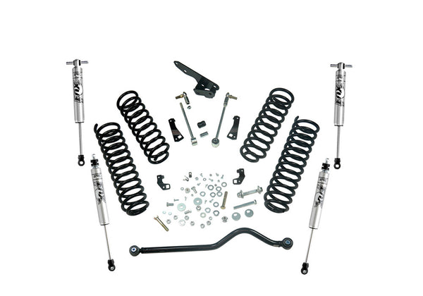 4" Lift Kit w/ FOX Shocks - 07-18 Wrangler JK 2-Door