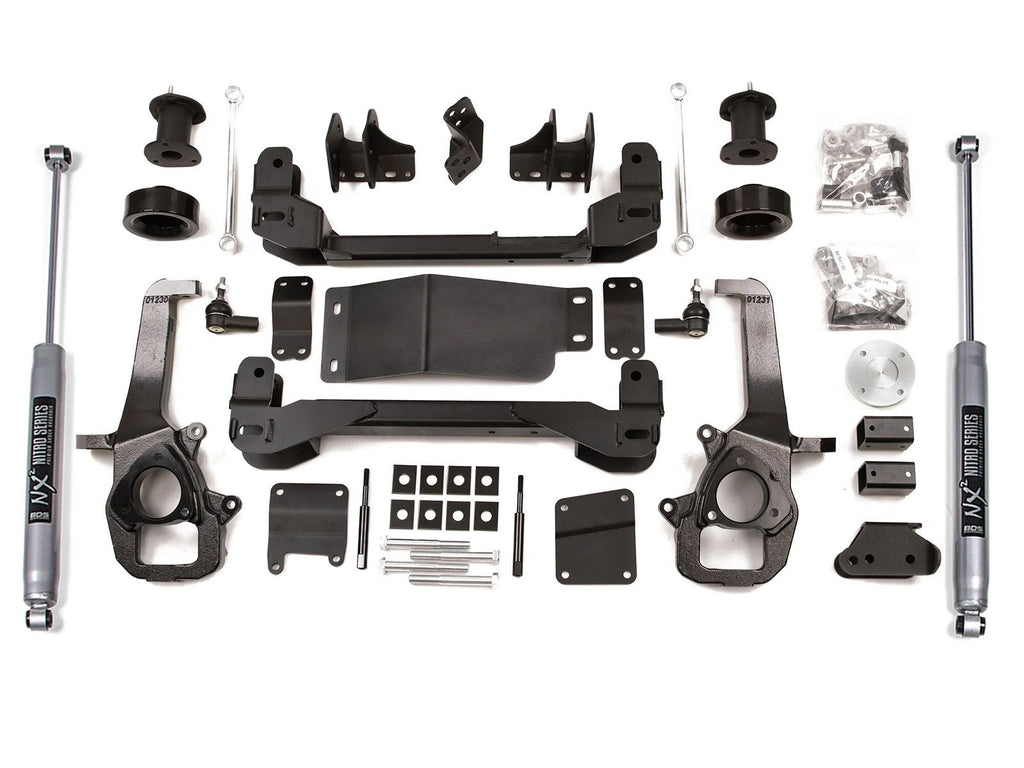 BDS Suspension 4" Suspension Lift Kit - 2012 Dodge RAM 1500 4WD 664H
