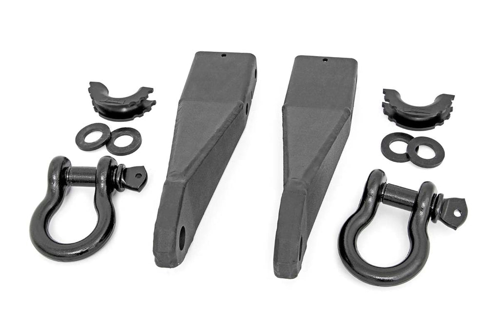 Tow Hook Brackets | D-Ring Combo | GMC Sierra 2500 HD 2WD/4WD (2020-2025)