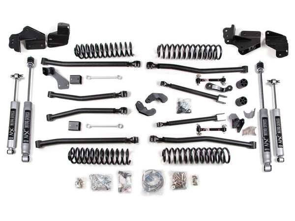 BDS Suspension 4.5" Long Arm Suspension Lift Kit 2012-2018 Jeep Wrangler JK 4 Door 1407H