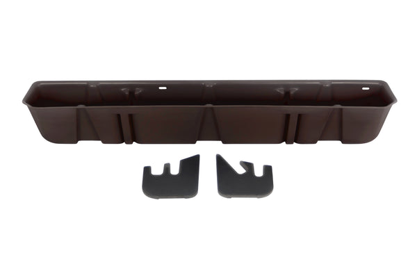 17-22 Ford F-250 thru F-550 Super Duty Supercab DU-HA Underseat Storage / Gun Case Java/Brown