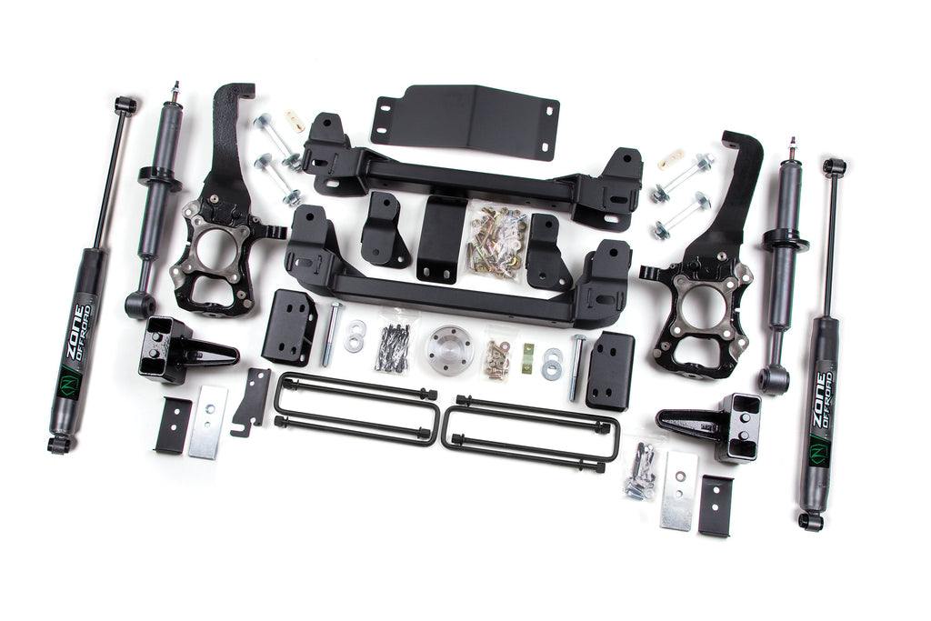 Zone Offroad 6" Suspension System 2009-2013 Ford F150 4WD F10N