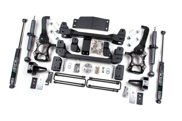 Zone Offroad 6" Suspension System 2009-2013 Ford F150 4WD F10N