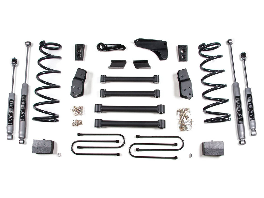 BDS Suspension 6" Suspension Lift Kit - 2010-2013 Dodge 3/4 & 1 Ton 4WD 607H Diesel