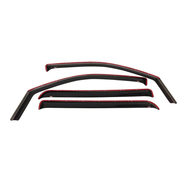 In Channel Wind Deflector 4pc-Ram 1500 Crew Cab 2009-2018; 1500 Classic Crew Cab 2019-2023; 2500/3500 Crew/Mega Cab 2010-2024