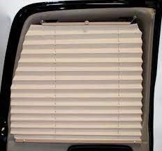 United Shade Tan Colored Shade 52" Wide By 24" Long For Bay Window