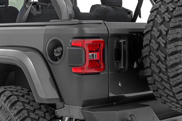 Trail Cladding | Rear Corners | Jeep Wrangler JL/Wrangler Unlimited (18-25)