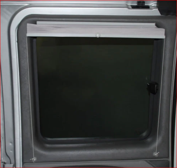 United Shade Grey Shade For 60% Side Swing Door Window Express & Savana Vans