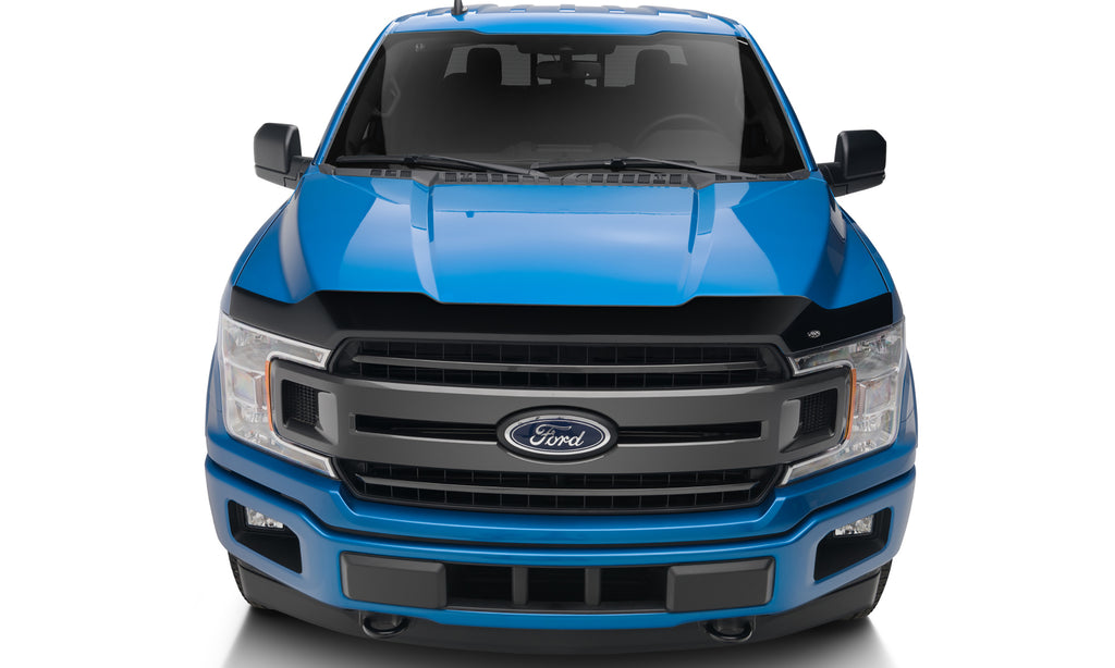 FORD F150 2015-2019 AVS SMOKE AEROSKIN ACRYLIC HOODPROTECTOR -