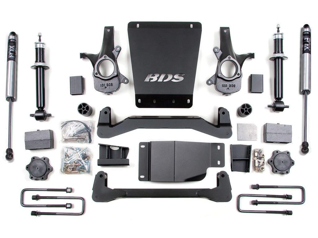 BDS Suspension 6" Coil-Over System 2007-2013 Chevrolet / GMC 1500 4WD 176F