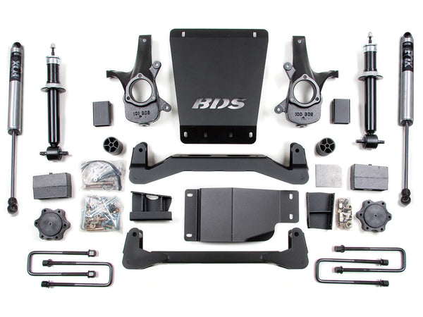 BDS Suspension 6" Coil-Over System 2007-2013 Chevrolet / GMC 1500 4WD 176F