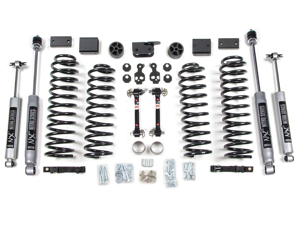 BDS Suspension 3" Suspension Lift Kit  2012-2018 Jeep Wrangler RHD JK 2 Door 1415H