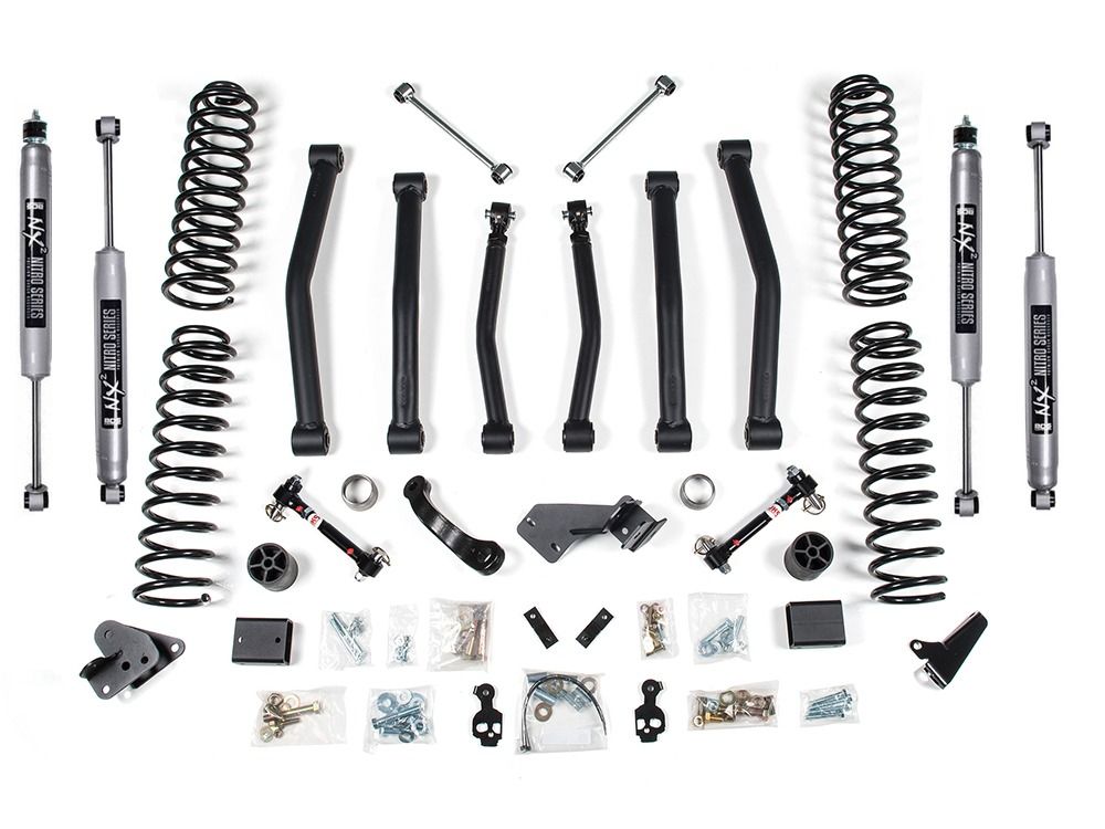 BDS Suspension 4" Suspension Lift Kit 2007-2011 Jeep Wrangler JK 2 Door 1425H
