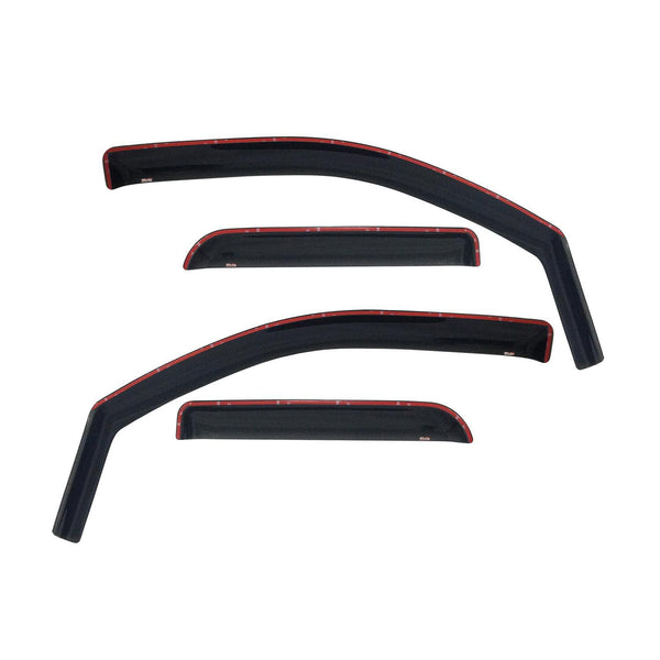 In Channel Wind Deflector 4pc-Ram 1500 Quad Cab 2009-2018; Ram 1500 Classic Quad Cab 2019-2023; Ram 2500/3500 Quad Cab 2010-2024