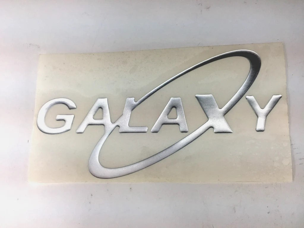 GALAXY CC LOGO 5.83" X 11" CHROME