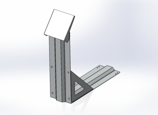 VEHICLE DISPLAY STAND ALUMINUM WINDOW STICKER DISPLAY SHOW CUSTOM CAR SHOW BOARD DISPLAY