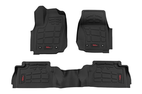 Sure-Fit Floor Mats | Front & Rear | TRD PRO | Double Cab | Toyota Tacoma (24-25)