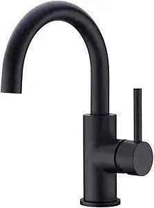 KITCHEN FAUCET BLACK - CABANA REAR FAUCET