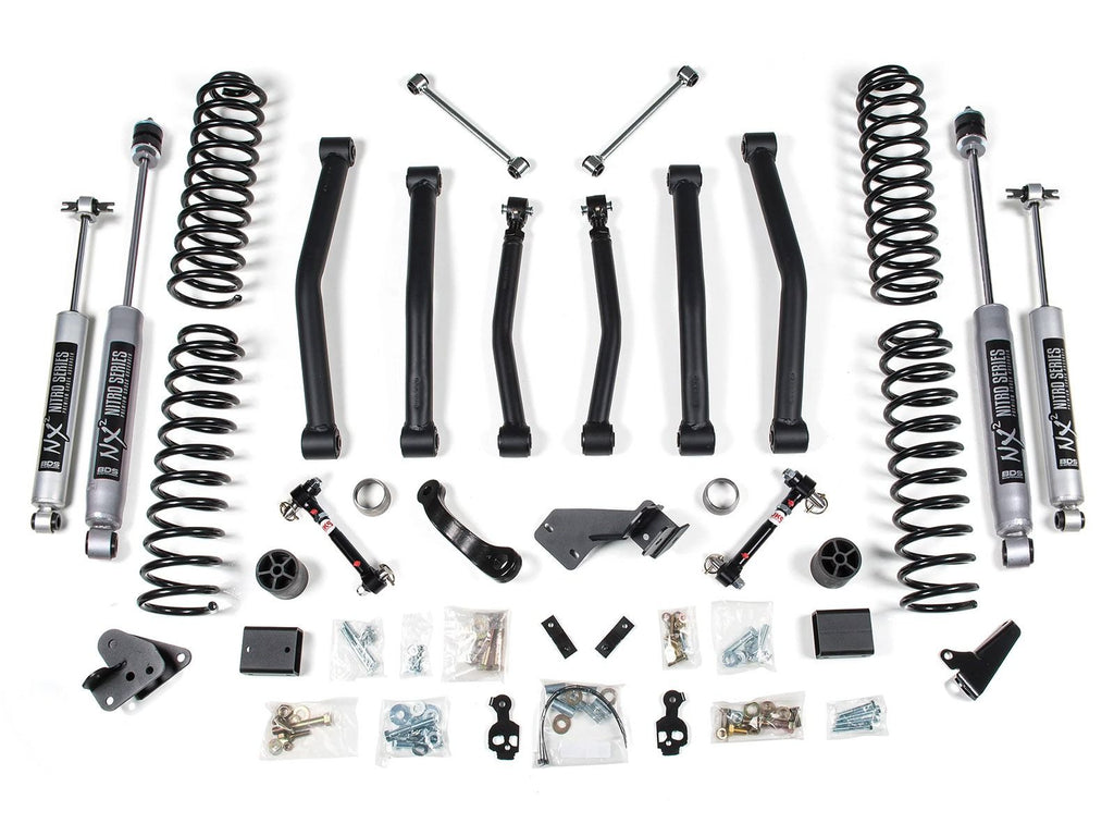 BDS Suspension 4.5" Suspension Lift Kit 2012-2018 Jeep Wrangler JK 4 Door 1405H