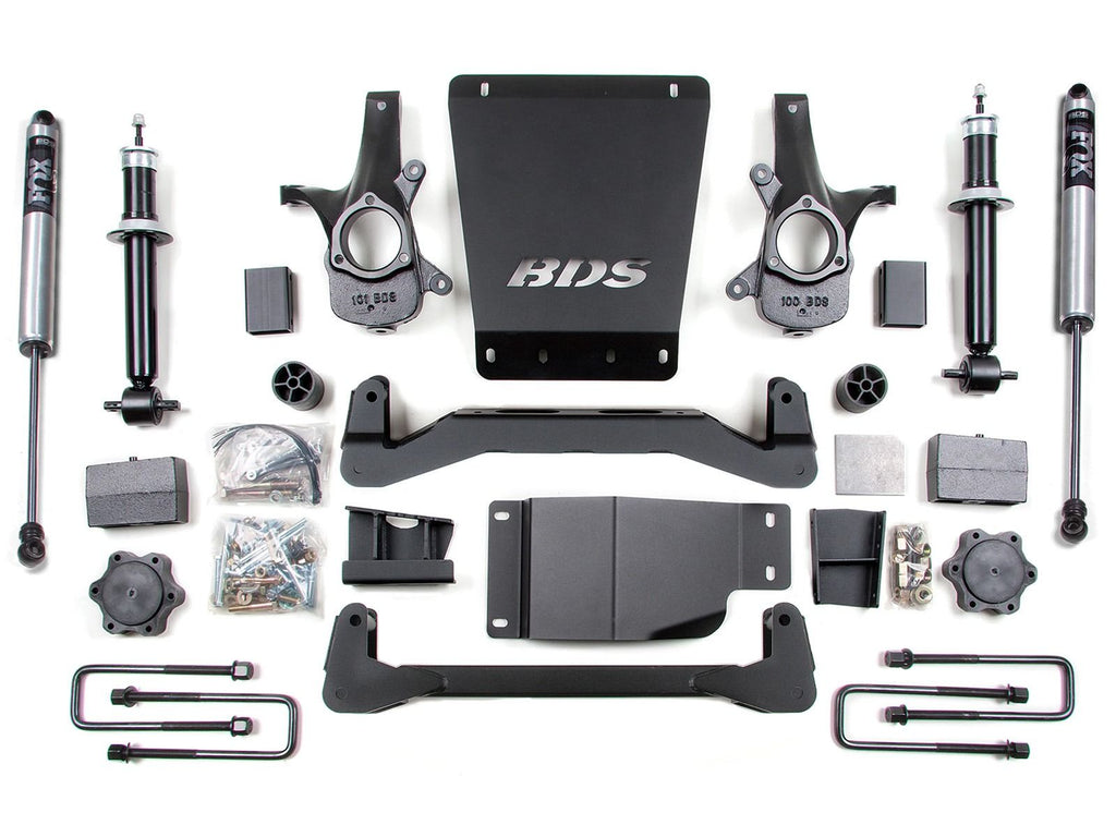 BDS Suspension 4" Coil-Over System 2007-2013 Chevrolet / GMC 1500 4WD 184F