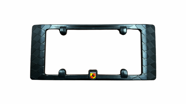 FINISH-LINE CHECKERED FLAG LICENSE FRAME (Unpainted): 416