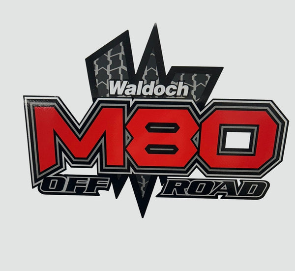 WALDOCH M80 LOGO STICKER