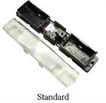 Slim Line Battery Powered Dome Light Used By Jason And A.R.E. Easy To Install, Uses 4 AA Batteries. 7-1/2" Long, 1-1/2" Wide