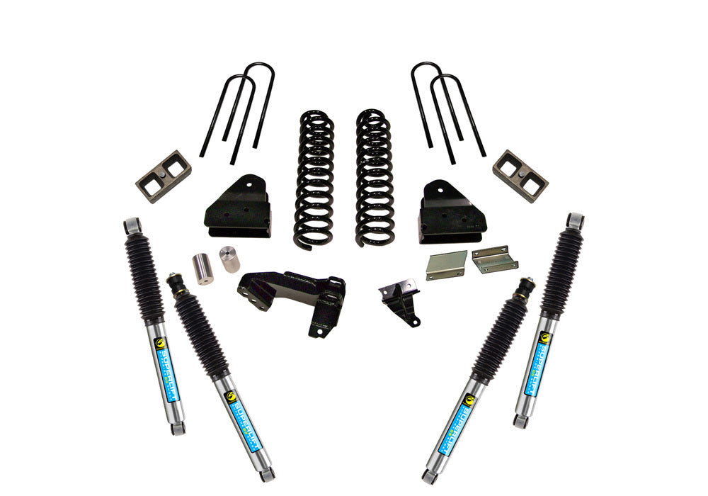 4" Lift Kit - 11-16 F-250/F-350 4WD - Diesel - w/ Bilstein Shocks