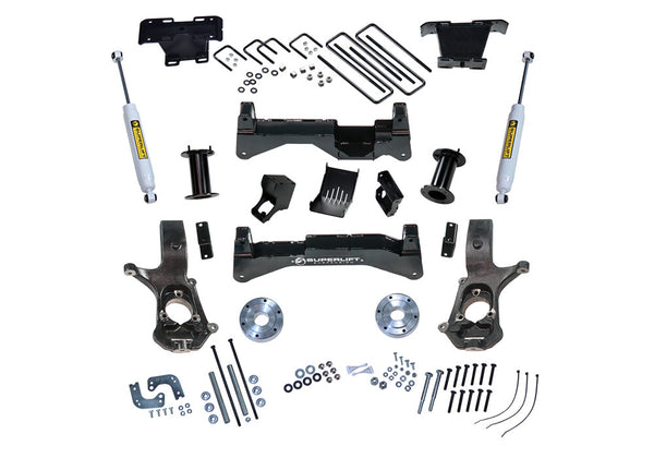 8" Lift Kit-14-18 (19 Old Body) GM 1500 4WD w/OE Al or SS Ctrl Arms w/SL Rr Shks