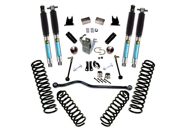 4" Lift Kit - 07-18 Wrangler JK - 2-door - w/ Bilstein Shocks