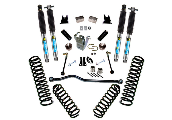 4" Lift Kit - 07-18 Wrangler JK - 4-door - w/ Bilstein Shocks