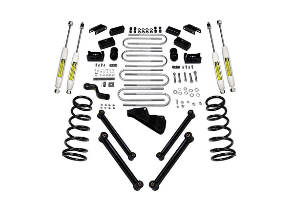 4" Lift Kit - 10-13 Ram 2500/10-12 3500 4WD - Diesel - w/ SL Shocks