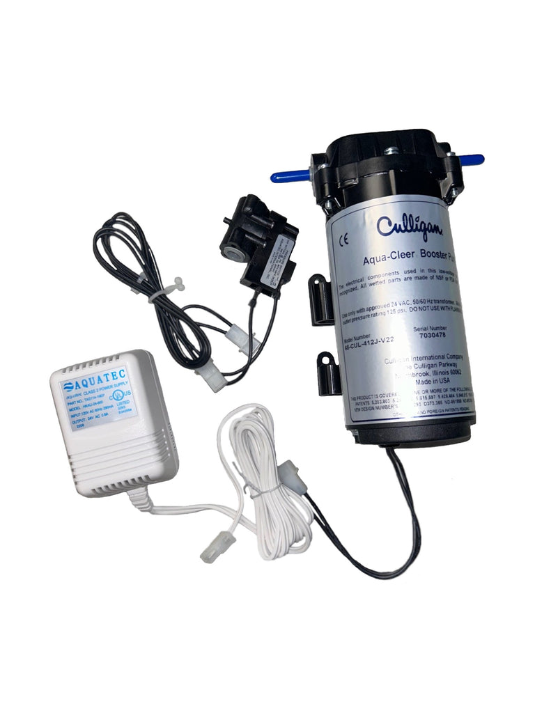 Booster Pump Kit for up to 200 GPD RO Reverse Osmosis Water Filtration System