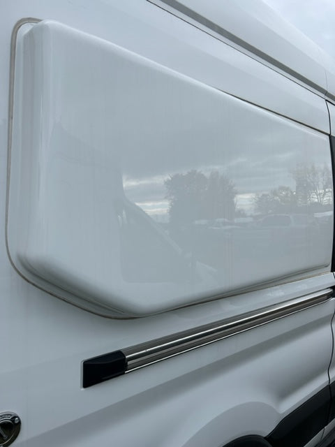 Ford Transit Passenger Side Bump Out Unpainted Flare give more space