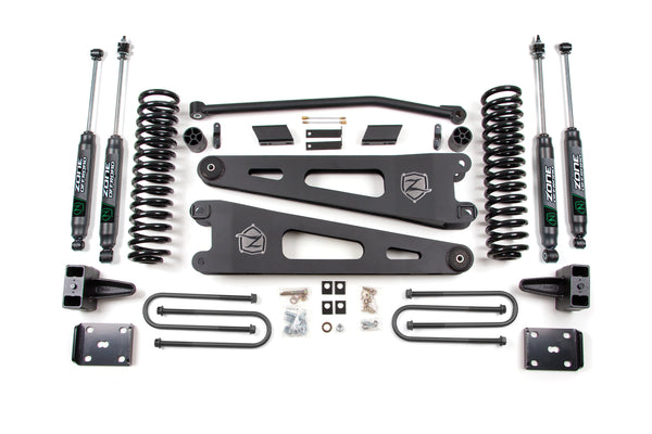 Zone Offroad 4" Radius Arm Suspension System 2011-2016 Ford F250/F350 F25N/F26N