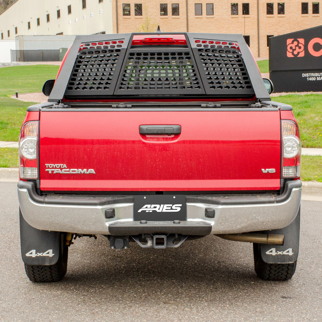 Switchback Black Aluminum Headache Rack Select Toyota Tacoma 1110114 Truck Van Accessories Store