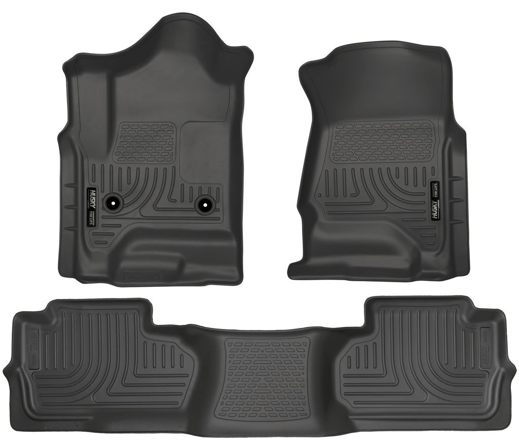 Front & 2nd Seat Floor Liners (Footwell Coverage) 98241