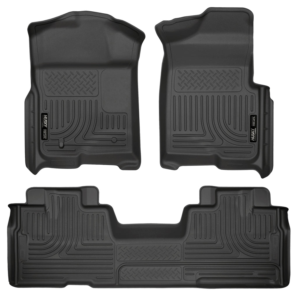 Front & 2nd Seat Floor Liners (Footwell Coverage) 98341