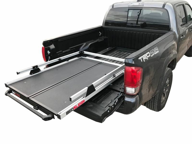 Toyota Tacoma 16-17 6 Foot Bed No-Drill Factory Mount Install Kit Bedslide