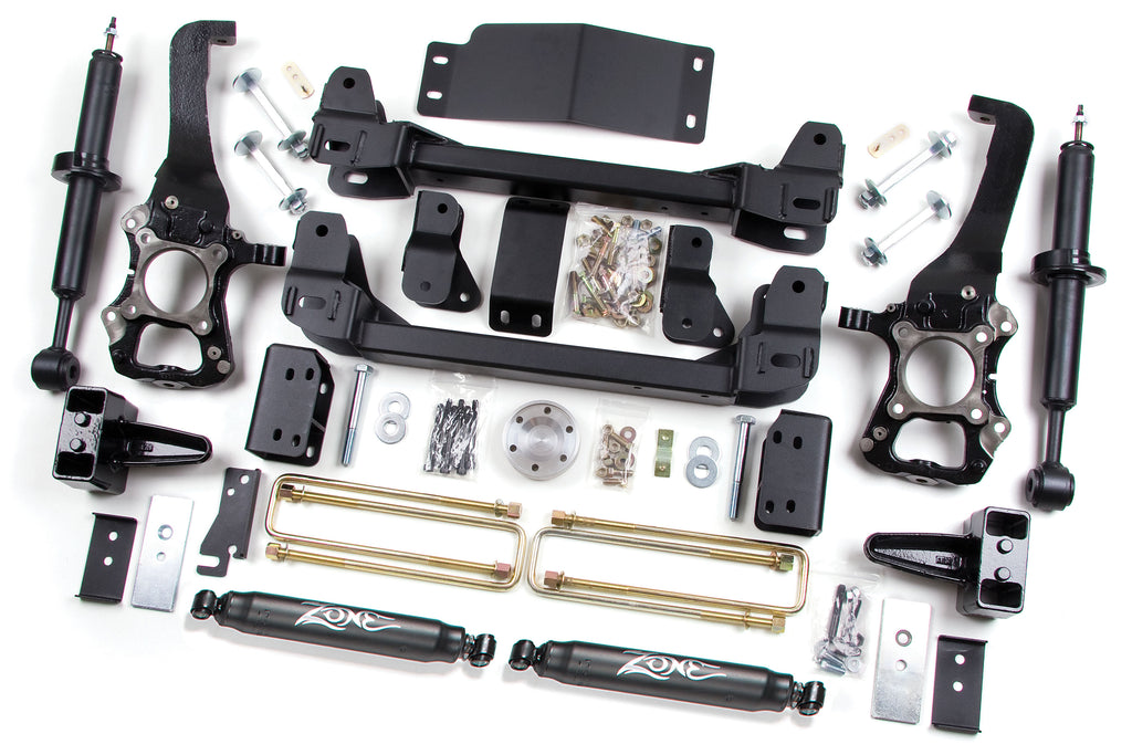 Zone Offroad 6" Suspension System 2009-2013 Ford F150 4WD F10N