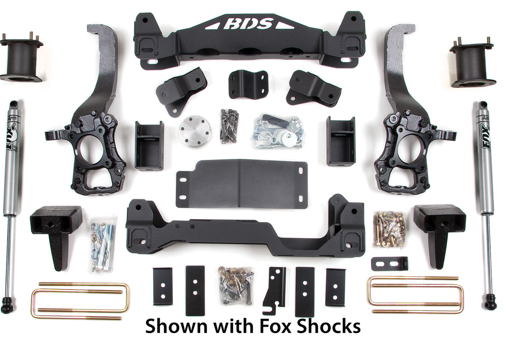 BDS Suspension 6" Suspension Lift Kit 2014 Ford F-150 1503H