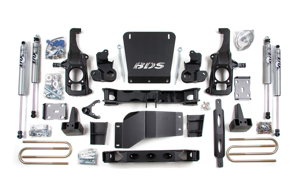 BDS Suspension 6.5" Suspension Lift Kit 2011-2019 Chevrolet/GMC 2500/3500 196H