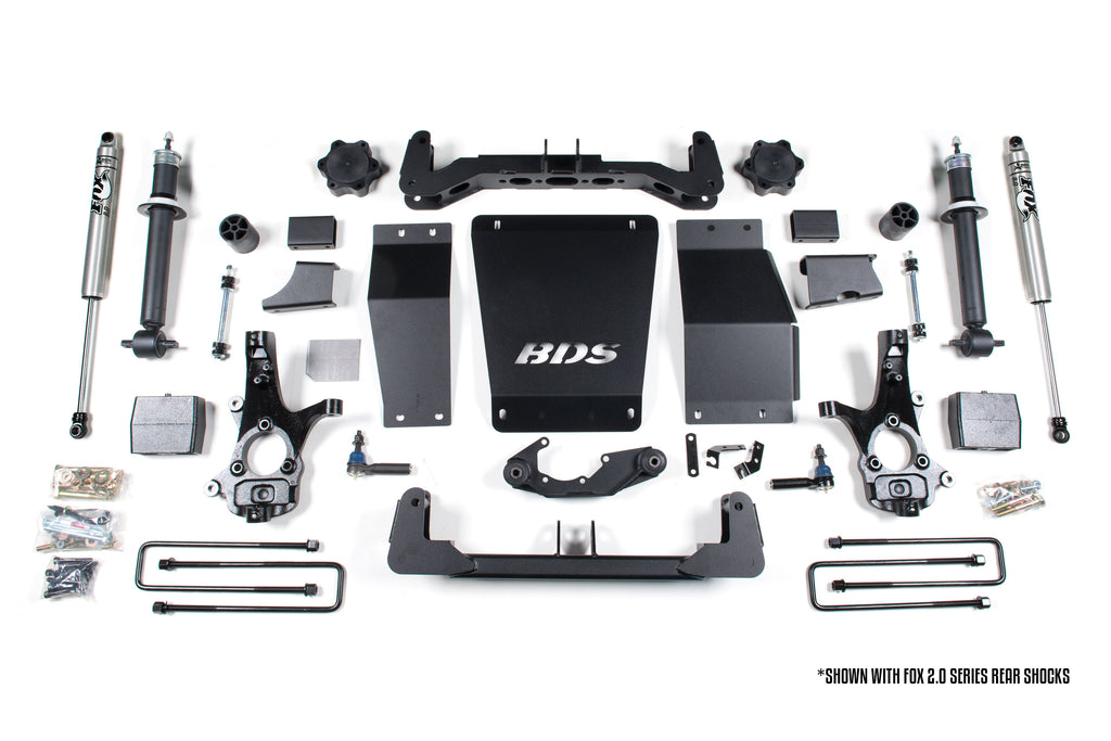 BDS Suspension 6" Suspension System 2014-2018 Chevrolet / GMC 1500 Silverado / Sierra 4WD 710H